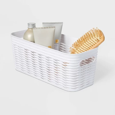 Wave Narrow Medium Storage Bin - Brightroom™ 3 Wave Narrow Medium Storage Bin - Brightroom™