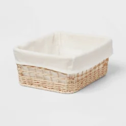 Tapered Woven Basket With Liner - Brightroom™ -Organique Store GUEST 0fb1f4e5 0222 49b3 bf2a 53282a25b189