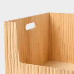 Open Front Wood Bin - Brightroom™ 5 Open Front Wood Bin - Brightroom™ -Organique Store GUEST 16b0d5af 4415 4d57 9e38 5b91e25a940f