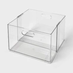 All Purpose Clear Expandable Bin Large - Brightroom™ 7 All Purpose Clear Expandable Bin Large - Brightroom™ -Organique Store GUEST 1b4378b1 8390 416c 9420 f492a930d124