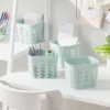 4pk Wave Mini Decorative Basket Mint Green - Brightroom™ -Organique Store GUEST 1b9d274b 685c 4451 b183 f340f022d92a