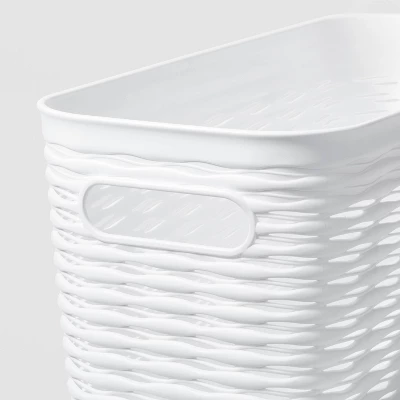 Wave Narrow Medium Storage Bin - Brightroom™ 4 Wave Narrow Medium Storage Bin - Brightroom™ - Image 2