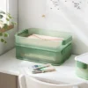 Click In Place 6.7qt Shallow Plastic Storage Bin For Home And Office Organization Green Tint - Brightroom™ 2 Click In Place 6.7qt Shallow Plastic Storage Bin For Home And Office Organization Green Tint - Brightroom™ -Organique Store GUEST 2582b967 43f8 451a 9325 f5c7e08cace3