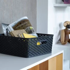 Y-Weave Medium Decorative Storage Basket - Brightroom™ -Organique Store GUEST 2b6a76ce c525 47ec 8a81 4e6f9eb6a29d