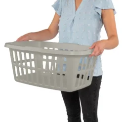 1.5bu Laundry Basket Gray - Brightroom™ -Organique Store GUEST 2cd1c6f5 0c55 4128 b5ae 3dedca94f33d
