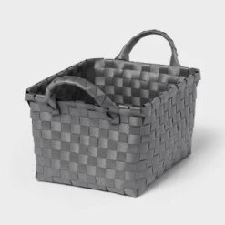 Woven Plastic Basket Small - Brightroom™ -Organique Store GUEST 4b812fc8 8c68 4383 9d13 2275d7e7c362