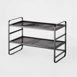 2 Tier Shoe Rack Metal Mesh - Brightroom™ 8 2 Tier Shoe Rack Metal Mesh - Brightroom™ -Organique Store GUEST 526c6366 f577 4843 a484 8fd156aad026