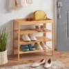 4 Tier Bamboo Shoe Rack - Brightroom™ 2 4 Tier Bamboo Shoe Rack - Brightroom™ -Organique Store GUEST 55a6b988 dee8 4c98 96d4 9e5125c542ea