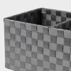 Woven Plastic 3 Compartment Bin - Brightroom™ 8 Woven Plastic 3 Compartment Bin - Brightroom™ -Organique Store GUEST 6ff718d9 325f 4506 b38b def12d3c7050