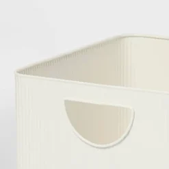 Metal Bin Small Ivory - Brightroom™ -Organique Store GUEST 78496c30 573b 4675 a225 041eff70b800