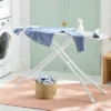 Wide Ironing Board White Metal With Creamy Chai Cover And Iron Rest - Brightroom™ -Organique Store GUEST 785d35b3 493e 4348 ba0f 05a72c60b0a5
