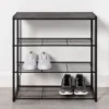 4 Tier Shoe Rack Black Metal With Black Oak Wood - Brightroom™ 2 4 Tier Shoe Rack Black Metal With Black Oak Wood - Brightroom™ -Organique Store GUEST 7d8722fc 809b 46bb 8cdc 66a0f0295d4b