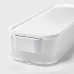 Click In Place Slim Lid For Plastic Storage Bins For Home And Office Organization White - Brightroom™ -Organique Store GUEST 89178710 2df6 4e2f b5cc c0d990711162