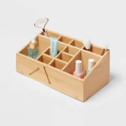 10" X 5" X 4" 12 Compartment Bamboo Countertop Organizer - Brightroom™ 7 10" X 5" X 4" 12 Compartment Bamboo Countertop Organizer - Brightroom™ -Organique Store GUEST 8c744fa1 c40c 4a18 88b5 85111e9829ce