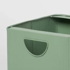 Metal Bin Small Open Front Green - Brightroom™ 5 Metal Bin Small Open Front Green - Brightroom™ -Organique Store GUEST 8cae697f 8835 41af 86a3 fdf8d73a0780