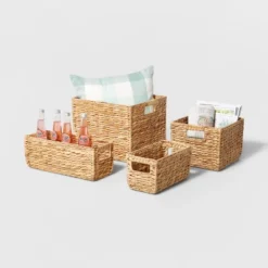 Woven Water Hyacinth Rectangular Basket - Brightroom™ -Organique Store GUEST 9365bfe9 dbd8 490b ac54 8d2b5765ece7 1