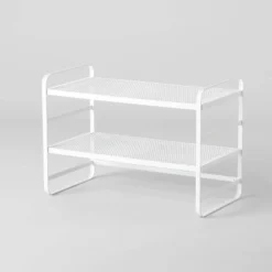 2 Tier Shoe Rack Metal Mesh - Brightroom™ 9 2 Tier Shoe Rack Metal Mesh - Brightroom™ -Organique Store GUEST 97469fbe 60a1 4d79 b7f6 0432247cf2d3