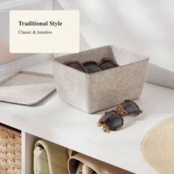 Lidded Felt With Lid Oatmeal - Brightroom™ 7 Lidded Felt With Lid Oatmeal - Brightroom™ -Organique Store GUEST 98b5fd34 6cd1 45bf b4c7 82265a3094f8