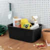 Folio Heavy Duty Storage Bin - Brightroom™: Black Plastic, Stackable, Portable, Universal Storage, 18.6 Volume Capacity 1 Folio Heavy Duty Storage Bin - Brightroom™: Black Plastic, Stackable, Portable, Universal Storage, 18.6 Volume Capacity -Organique Store GUEST 9a64636b 50d6 4f43 ab5f b628388e071b
