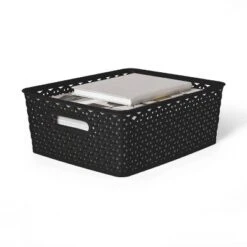 Y-Weave Medium Decorative Storage Basket - Brightroom™ -Organique Store GUEST 9b86e551 fb44 4c61 a809 ebfad1092f68