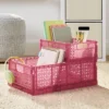 Large Foldable Crate Pink - Brightroom™ 2 Large Foldable Crate Pink - Brightroom™ -Organique Store GUEST 9f887051 e4a8 4d32 abaa ddbf0a47f451