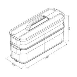 6pc Click In Place Slim Toolbox Kit Plastic Storage Home And Office Organization - Brightroom™ 23 6pc Click In Place Slim Toolbox Kit Plastic Storage Home And Office Organization - Brightroom™ -Organique Store GUEST a0748a17 c46c 4389 bf49 9194656a6675