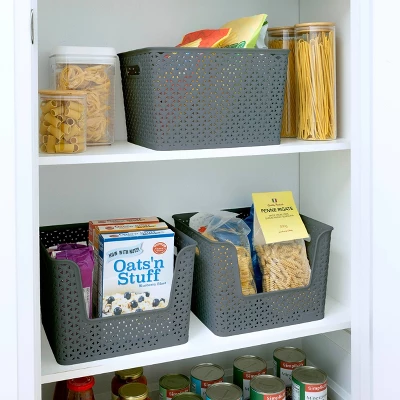 Large Y-Weave Decorative Storage Basket - Brightroom™ 7 Large Y-Weave Decorative Storage Basket - Brightroom™ - Image 5