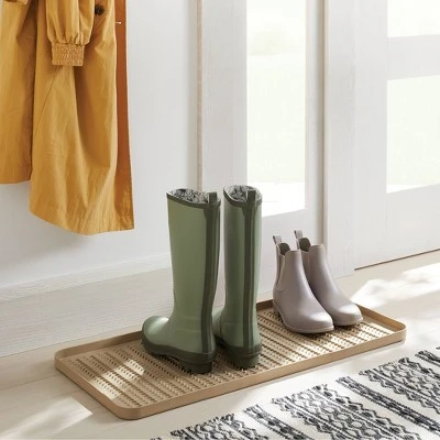 Large Boot Tray Beige - Brightroom™ 3 Large Boot Tray Beige - Brightroom™