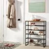 5 Tier Shoe Rack Black Metal With Natural Wood - Brightroom™ 1 5 Tier Shoe Rack Black Metal With Natural Wood - Brightroom™ -Organique Store GUEST af7cae0b 946e 4802 b998 c51159d751f1