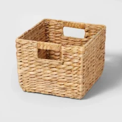 Woven Water Hyacinth Milk Crate - Brightroom™ 11 Woven Water Hyacinth Milk Crate - Brightroom™ -Organique Store GUEST b47e9f1f 9abc 4e53 8d65 1598e2c083d3
