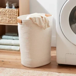 Coiled Rope Laundry Hamper - Brightroom™