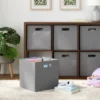 13" Fabric Bin 6pk Gray - Brightroom™ -Organique Store GUEST b86ba7fc 9c70 4ef4 a8e9 535f3f4db008