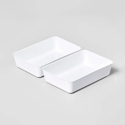 2pk Large Storage Trays - Brightroom™ 7 2pk Large Storage Trays - Brightroom™ - Image 5