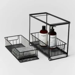 Two Tiered Slide Out Organizer - Brightroom™ -Organique Store GUEST c1d648d6 4a85 45b3 82dc d0a201713172