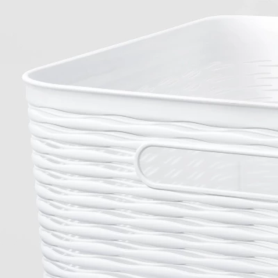 Wave Medium Storage Bin - Brightroom™ 4 Wave Medium Storage Bin - Brightroom™ - Image 2