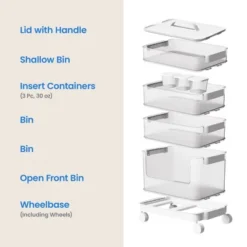 7pc Click In Place Rolling Storage Cart Kit Plastic Storage Home And Office Organization - Brightroom™ 17 7pc Click In Place Rolling Storage Cart Kit Plastic Storage Home And Office Organization - Brightroom™ -Organique Store GUEST c32d2d4f 9529 4084 96c1 6698a5675dd8