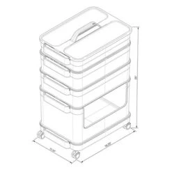 7pc Click In Place Rolling Storage Cart Kit Plastic Storage Home And Office Organization - Brightroom™ 20 7pc Click In Place Rolling Storage Cart Kit Plastic Storage Home And Office Organization - Brightroom™ -Organique Store GUEST c5786d44 4ef3 4b76 80be 528844522b2f