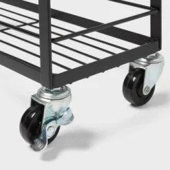 Skinny Bathroom Cart Black - Brightroom™ -Organique Store GUEST c60f6a4a b2a9 47d2 9153 4d9b0efa65c1