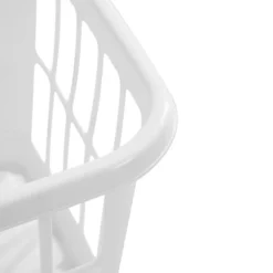 1.25bu Laundry Basket White - Brightroom™: Plastic Clothes Hamper With Built-In Handles, Medium Size, Portable Storage 10 1.25bu Laundry Basket White - Brightroom™: Plastic Clothes Hamper With Built-In Handles, Medium Size, Portable Storage -Organique Store GUEST c75b598d e861 4b67 972a 990b3e24858f