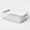 Click In Place 10qt Clear Plastic Storage Bin With White Latch For Home And Office Organization - Brightroom™ 2 Click In Place 10qt Clear Plastic Storage Bin With White Latch For Home And Office Organization - Brightroom™ -Organique Store GUEST db4e3951 2cf9 4930 ad6e 7e8023d58a28