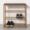 4 Tier Shoe Rack Brass With Walnut Wood - Brightroom™ 2 4 Tier Shoe Rack Brass With Walnut Wood - Brightroom™ -Organique Store GUEST e31dce3a bdeb 4fd6 b72c 1d264900f33c