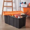 38gal Halloween Heavy Duty Storage Tote Orange Lid - Brightroom™ -Organique Store GUEST e51f53d2 b7fb 4adc ba77 3b1a8073fe0c