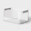 Click In Place 20.7qt Clear Open Front Plastic Storage Bin For Home And Office Organization White Latch - Brightroom™ 2 Click In Place 20.7qt Clear Open Front Plastic Storage Bin For Home And Office Organization White Latch - Brightroom™ -Organique Store GUEST ea637f8d 323f 4cd0 a0b7 6a6c3a2868e9