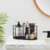 Divided Wire Basket With Wood Handle Black - Brightroom™ 1 Divided Wire Basket With Wood Handle Black - Brightroom™ -Organique Store GUEST ec6ac29d 2874 40e8 b27a d339a1a59f7b