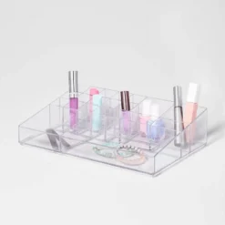Bathroom Plastic Extra Large Cosmetic Organizer Clear - Brightroom™ -Organique Store GUEST f40ed7a3 5f93 4459 afee 9d433a0216cd
