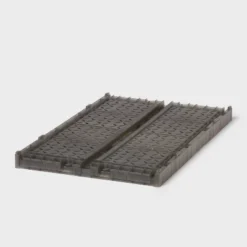 Large Foldable Crate Gray - Brightroom™ -Organique Store GUEST fd3d4df3 9a74 44a9 bafa 9d6d74b87d3c